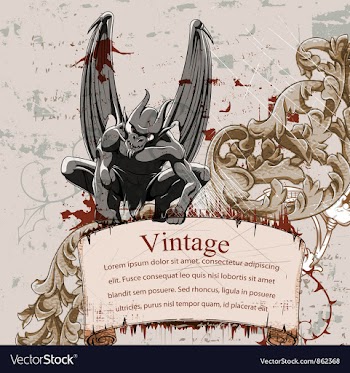Vintage background vector image