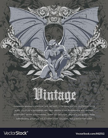 Vintage background vector image