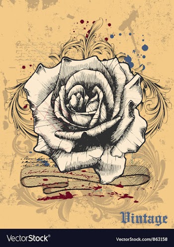 Vintage background vector image