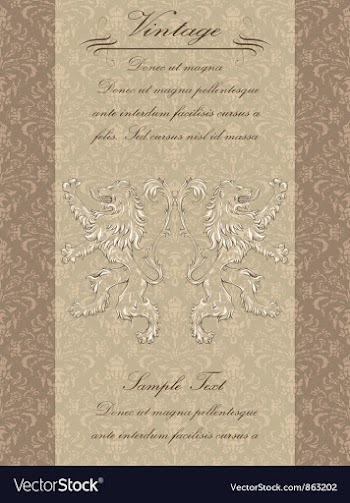 Vintage background vector image