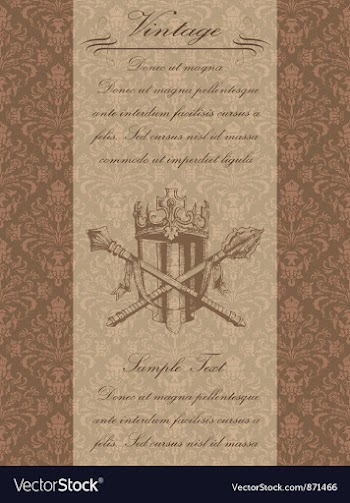 Vintage background vector image