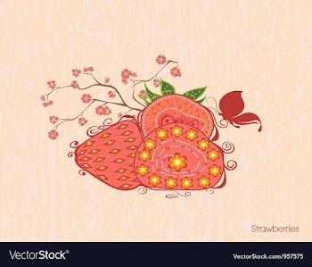 Vintage background vector image