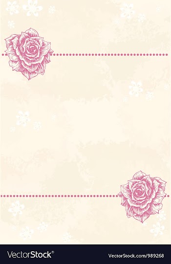 Vintage background with frame vector image
