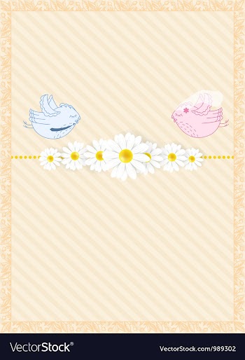 Vintage background with frame vector image