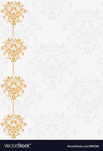 Vintage background with frame vector image