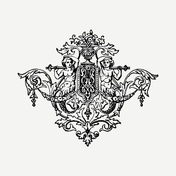 Vintage badge decoration clipart illustration | Free PSD - rawpixel