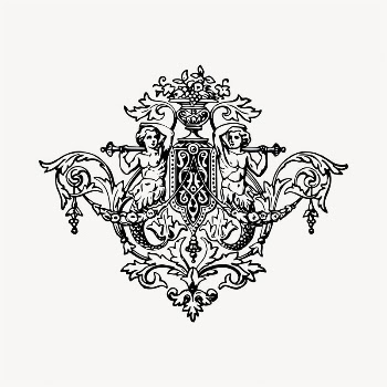 Vintage badge decoration illustration clipart | Free Vector - rawpixel