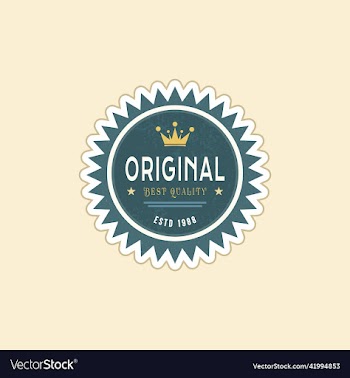vintage badge symbol design product label