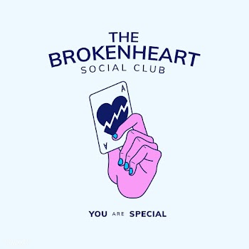Vintage badge with text the broken heart desi.. | Free stock vector - 516962