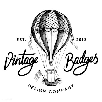 Vintage balloon logo design vector | Free stock vector - 463548