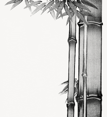 Vintage bamboo border psd, remixed | Free PSD Illustration - rawpixel