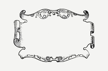 Vintage banner collage element, decorative | Free PSD Illustration - rawpixel