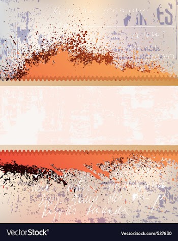Vintage banner vector image