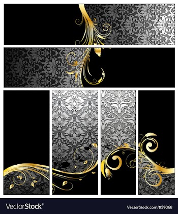 Vintage banners set vector image