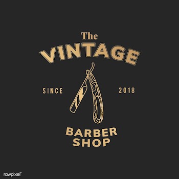 Vintage Barber shop logo | Free stock vector - 557975