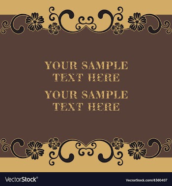Vintage Beige Frame vector image