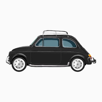 Vintage black car, digital sticker, | Free Vector - rawpixel