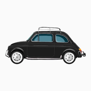 Vintage black car, white background | Free Photo - rawpixel