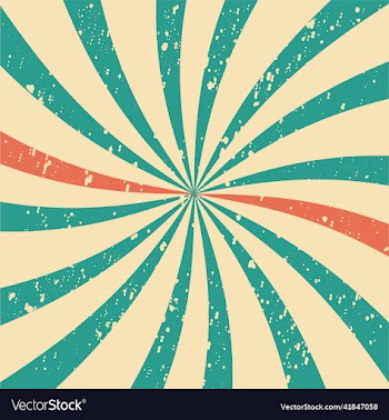 vintage blue sun brust background