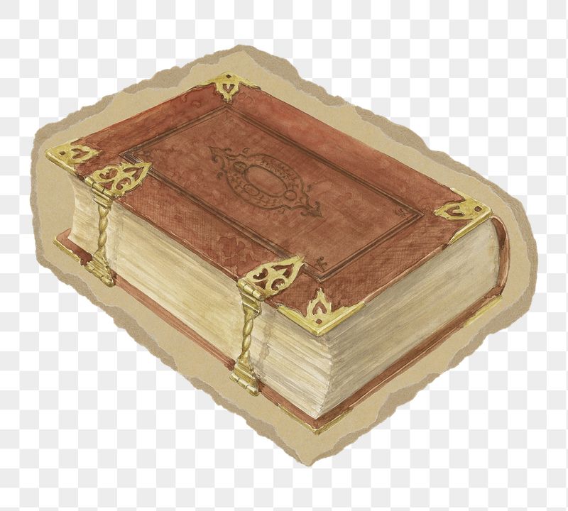 Vintage book png sticker,  | Free PNG Illustration - rawpixel