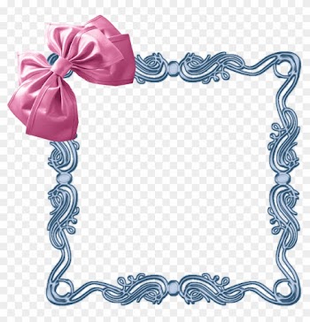 Vintage Borders Ribbon Clipart - Shabby Chic Borders Free