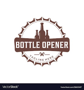 vintage bottle opener logo