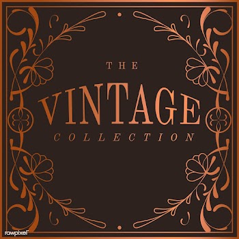 Vintage bronze art nouveau badge vector | Free stock vector - 519652