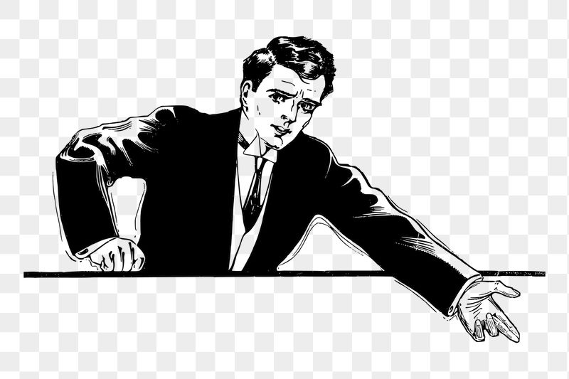 Vintage businessman png sticker, transparent | Free PNG - rawpixel