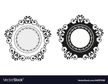 vintage calligraphy decorative background retro