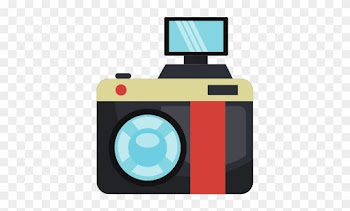 Vintage Camera Isolated Flat Icon - Flat Icon Photography Png