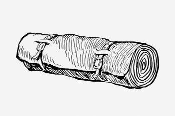 Vintage camping roll up hand | Free Photo - rawpixel