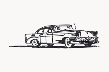 Vintage car clipart, vehicle illustration | Free Vector - rawpixel