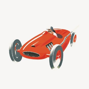 Vintage car collage element, vehicle | Free PSD - rawpixel