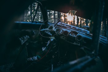 Vintage Car Interior