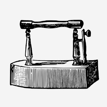Vintage cast iron, object illustration. | Free Photo Illustration - rawpixel