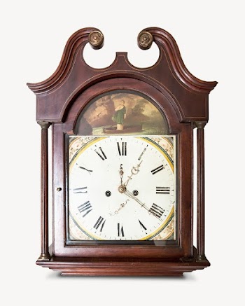 Vintage clock isolated design | Free Photo - rawpixel