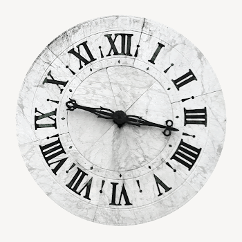Vintage clock, isolated object image | Free PSD - rawpixel
