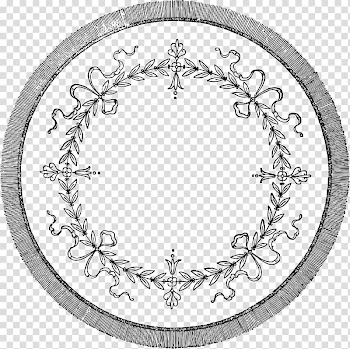 Vintage clothing Wreath Flower , retro ribbon transparent background PNG clipart
