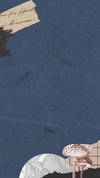 Vintage collage blue phone wallpaper, | Free Photo - rawpixel