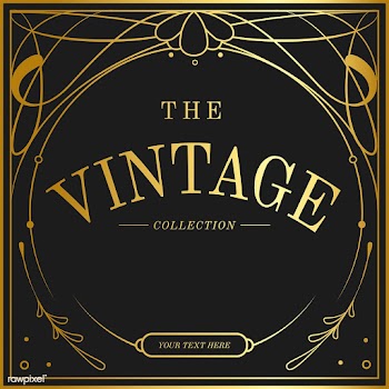 Vintage collection art nouveau badge vectors | Free stock vector - 519551