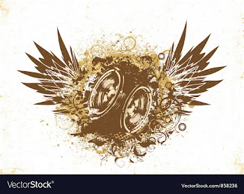 Vintage concert poster vector image