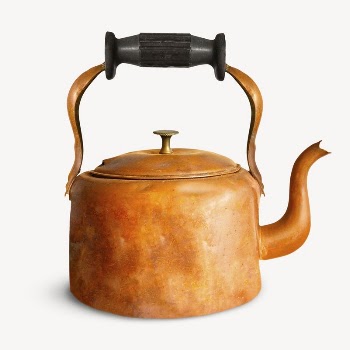 Vintage copper kettle collage element | Free PSD - rawpixel