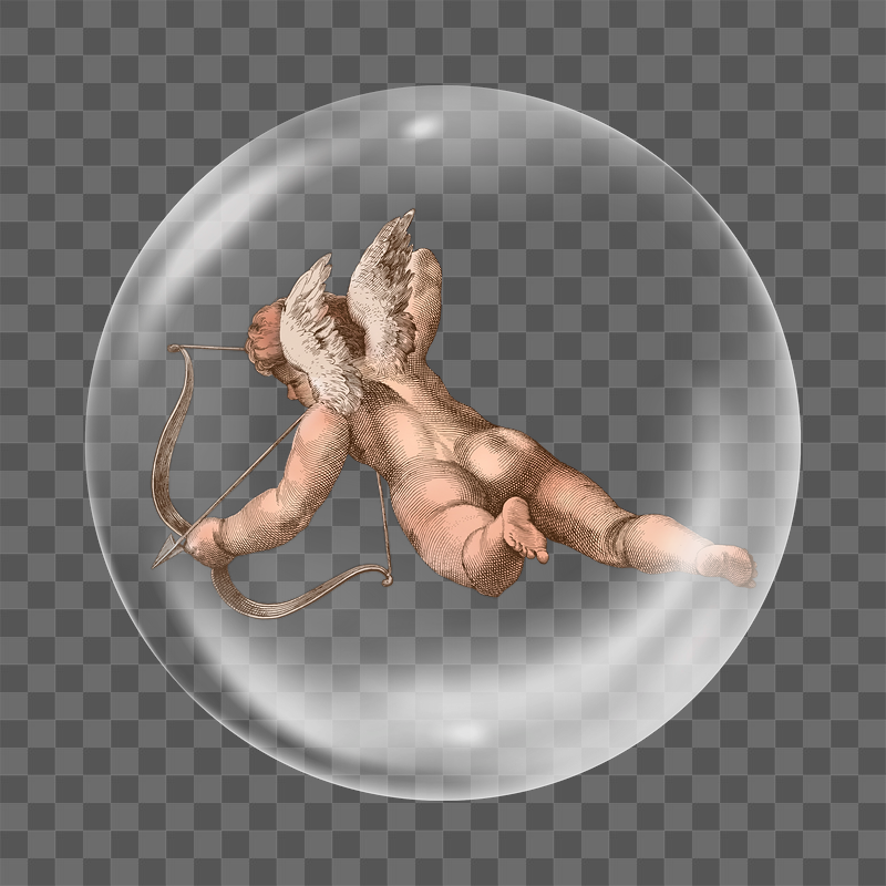 Vintage cupid png angel sticker, | Free PNG - rawpixel