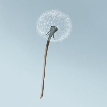Vintage Dandelion sticker, floral illustration, | Free Vector - rawpixel