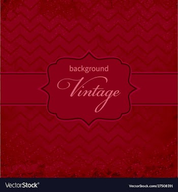 Vintage dark red background vector image