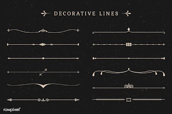 Vintage decorative lines collection | Free stock vector - 588576