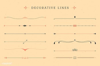 Vintage decorative lines collection | Free stock vector - 588579