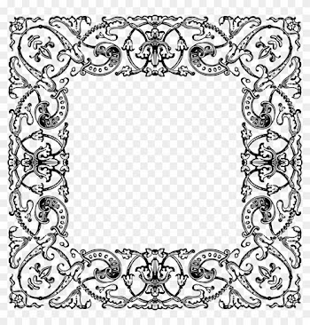 Vintage Decorative Ornamental Frame - Picture Frame