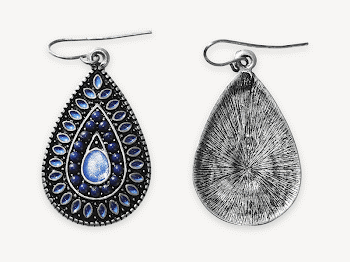 Vintage earrings, isolated jewelry image | Free PSD - rawpixel