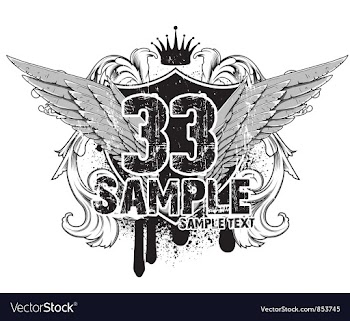 Vintage emblem t-shirt design vector image